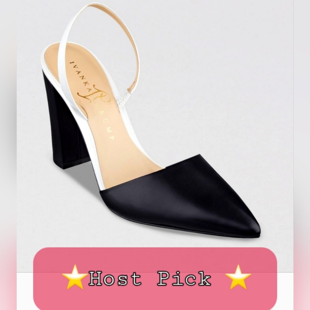 Ivanka Trump Slingback Heels.Size 7.5 ⭐️Host Pick⭐️